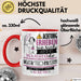 Musiktechnikerin Tasse Geschenk Lustiger Spruch Bitte Erheben Sie Sich Seine Majestät Die Musiktechnikerin Betritt Den Raum Rot Trendation