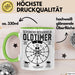 20. Geburtstag Tasse Geschenk Schonend Behandeln Oldtimer Der Ist 20 Geschenkidee Kaffee-Becher Grün Trendation