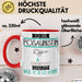Posaunistin Tasse Geschenk Ich Bin Posaunistin Warum Weil Ich Es Kann Geschenkidee Geburtstag Rot Trendation