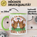 Esel-Liebhaberin Tasse Geschenk Mädchen Frauen Esel-Liebhaber Geschenkidee Becher Grün Trendation