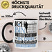 Hotelfachfrau Ausbildung Start Geschenk Tasse Ich Bin Hotelfachfrau In Der Ausbildung Ich Darf Das Kaffee-Becher Geschenkidee Schwarz Trendation