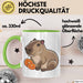 Capybara Tasse Geschenk Lustig Capybara-Liebhaber Grün Trendation