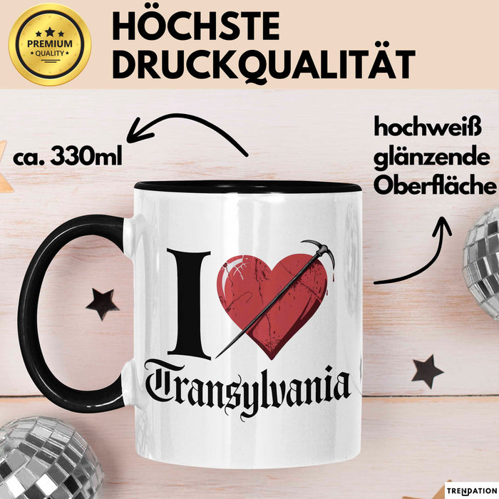 Transsilvanien Tasse Geschenk Lustige Geschenkidee Spruch Trendation