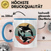 Wal Tier Tasse Geschenk Lustige Geschenkidee Spruch Blau Trendation