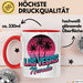 Las Vegas Nevada USA Tasse Geschenk Lustige Geschenkidee Spruch Rot Trendation