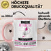 Gleitschirmfliegerin Tasse Geschenk Becher Stark Attraktiv Furchtlos Gleitschirmfliegerin Lustige Geschenkidee Rosa Trendation