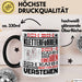Kletterführer Geschenk Kaffee-Tasse Geschenkidee für Kletterführer Ich Bin Kletterführer Ich Kann Es Dir Erklären Jedoch Nicht Für Dich Verstehen Spruch Lustig Schwarz Trendation