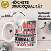 Journalist Geschenk Tasse Lustiger Spruch Erheben Sie Sich Der Journalist Betritt den Raum Weiß Trendation