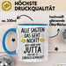 Jutta Tasse Geschenk Alle Sagten Das Geht Nicht Aber Dann Kam Jutta Und Hat Es Einfach Gemacht Geschenkidee Becher mit Name Blau Trendation