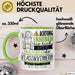 Klassikkennerin Tasse Geschenk Lustiger Spruch Bitte Erheben Sie Sich Seine Majestät Die Klassikkennerin Betritt Den Raum Grün Trendation