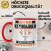 Keyboarder Tasse Geschenk für Keyboarder Geburtstag Lustiger Spruch Kaffee-Becher Was Ist Deine Superkraft Rot Trendation