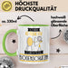 Bogenschützin Tasse Geschenk Becher Stark Attraktiv Furchtlos Bogenschützin Lustige Geschenkidee Grün Trendation