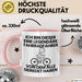 Fahrradfahrer Geschenk Tasse Lustige Geschenkidee Geburtstag für Fahrradfahrer Ich Bin Dieser Legendäre Fahrradfahrer Von Dem Alle Geredet Haben Kaffee-Becher Rosa Trendation