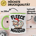 Schaf Tier Bauer Tasse Becher Geschenk Lustige Geschenkidee Spruch Fleece Navidad Grün Trendation