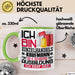 Einzelhandelskaufmann Ausbildung Tasse Geschenk Ich Bin Einzelhandelskaufmann In Der Ausbildung Ich Darf Das Geschenkidee Spruch Grün Trendation