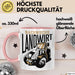 Angehender Landwirt Geschenk Tasse Jungs Bauern Jungen Geschenkidee Kakao-Becher Rosa Trendation