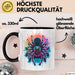 Spinne Vogelspinne Tier Tasse Geschenk Lustige Geschenkidee Spruch Schwarz Trendation