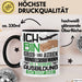 Groß- und Außenhandelskaufmann Ausbildung Tasse Geschenk Ich Bin Groß- und Außenhandelskaufmann In Der Ausbildung Ich Darf Das Geschenkidee Spruch Schwarz Trendation