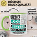 Drummer Geschenk Lustiger Spruch für Drummer Geschenkidee Bester Drummer Der Welt Grün Trendation