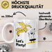 Geburtstagsfeier Banane Tasse Geschenk Lustige Geschenkidee Spruch Lasst Uns Feiern Weiß Trendation