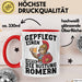 Biertrinker Tasse Geschenk Gepflegt Einen Hinter Die Rückstung Römern Becher Rot Trendation