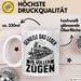 Zugfahrer Tasse Geschenk Bahnfahrer Genieße Das Leben In Vollen Zügen Weiß Trendation