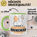 Bogenschießer Geschenk Tasse So Gut Kann Nur Ein Bogenschießer Aussehen Geschenkidee Kaffee-Becher Grün Trendation