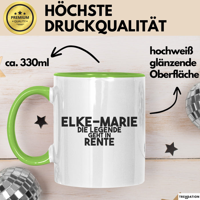 Elke-Marie Tasse Elke-Marie – Die Legende Geht In Rente Geschenk