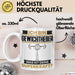 Gewichtheber Tasse Geschenk für Gewichtheber Geburtstag Lustiger Spruch Kaffee-Becher Was Ist Deine Superkraft Weiß Trendation