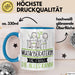 Musikberaterin Geschenk Tasse Becher Die Frau Die Allen Kann Geschenkidee für eine Musikberaterin Lustig Blau Trendation