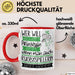 Rugbyspielerin Tasse Geschenk Spruch Wer Will Schon Prinzessin Sein Wenn Man Auch Rugbyspielerin Sein Kann Rot Trendation