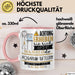 Aquarium-Tüftlerin Tasse Geschenk Lustiger Spruch Bitte Erheben Sie Sich Seine Majestät Die Aquarium-Tüftlerin Betritt Den Raum Rosa Trendation