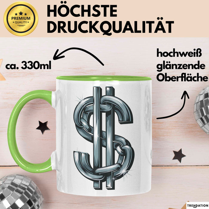 Affiliate Marketer Tasse Geschenkidee für digitale Hustler Grün Trendation
