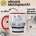 Langläuferin Weil Es Keinen Schöneren Beruf Gibt Tasse Geschenk für Eine Langläuferin Lustig Rot Trendation