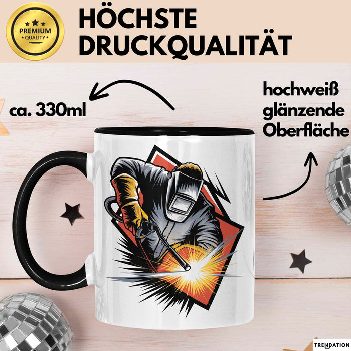 Schweißer Tasse Geschenkidee Schweißprofi Lustiger Spruch Geschenkidee Lustig Trendation