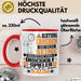 Discgolf-Spieler Geschenk Tasse Lustiger Spruch Erheben Sie Sich Der Discgolf-Spieler Betritt den Raum Rot Trendation