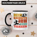 Trendation - Ballett Ballerina Tänzerin Tasse Mädchen Geschenk Frauen Tanzen Geschenkidee Kaffeetasse Schwarz Trendation