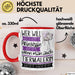 Tiermalerin Tasse Geschenk Spruch Wer Will Schon Prinzessin Sein Wenn Man Auch Tiermalerin Sein Kann Rot Trendation