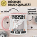 Survival-Experte Tasse Geschenk für Survival-Experte Der Mann Der Alles Kann Geschenkidee zum Geburtstag Rosa Trendation