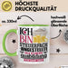 Steuerfachangestellte Ausbildung Start Geschenk Tasse Ich Bin Steuerfachangestellte In Der Ausbildung Ich Darf Das Kaffee-Becher Geschenkidee Grün Trendation