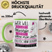 Gleitschirmfliegerin Tasse Geschenk Spruch Wer Will Schon Prinzessin Sein Wenn Man Auch Gleitschirmfliegerin Sein Kann Grün Trendation