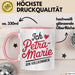 Petra-Marie Tasse Geschenk Ich Bin Vollkommen Petra-Marie Geschenkidee Geburtstag Rosa Trendation