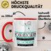 Vogelrescuerin Weil Es Keinen Schöneren Beruf Gibt Tasse Geschenk für Eine Vogelrescuerin Lustig Rot Trendation