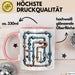 Klempner Tasse Geschenkidee für Rohrleger Lustiger Spruch Rosa Trendation