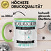 Vogelrescuerin Und Prinzessin Tasse Geschenk Für Eine Vogelrescuerin Geburtstag Was Ist Deine Superkraft Grün Trendation