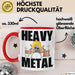 Chemiker Tasse Geschenk Punk Rock Spruch Geschenkidee Wissenschaftler Rot Trendation