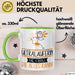 Ultraläuferin Geschenk Tasse Becher Die Frau Die Allen Kann Geschenkidee für eine Ultraläuferin Lustig Grün Trendation