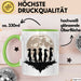 Erdmännchen Tier Mond Tasse Geschenk Lustige Geschenkidee Grün Trendation