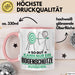 Bogenschütze Geschenk Tasse So Gut Kann Nur Ein Bogenschütze Aussehen Geschenkidee Kaffee-Becher Rosa Trendation