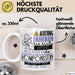 Komponistin Tasse Geschenk Lustiger Spruch Bitte Erheben Sie Sich Seine Majestät Die Komponistin Betritt Den Raum Weiß Trendation